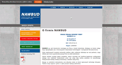 Desktop Screenshot of nawbud.pl